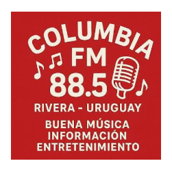 Logo de Columbia FM 88.5